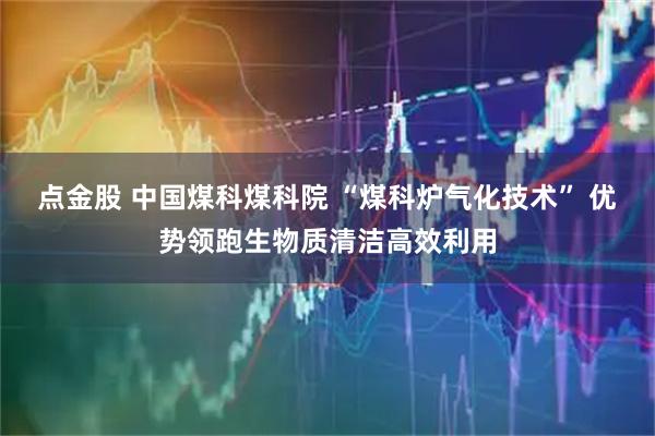 点金股 中国煤科煤科院 “煤科炉气化技术” 优势领跑生物质清洁高效利用