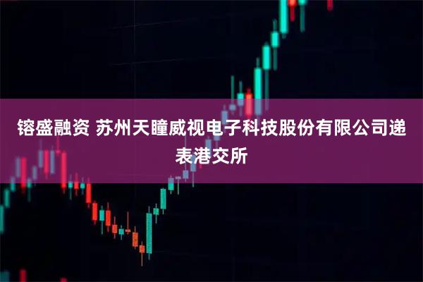 镕盛融资 苏州天瞳威视电子科技股份有限公司递表港交所