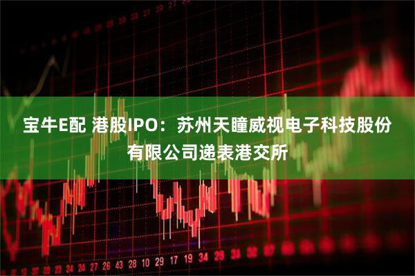 宝牛E配 港股IPO：苏州天瞳威视电子科技股份有限公司递表港交所