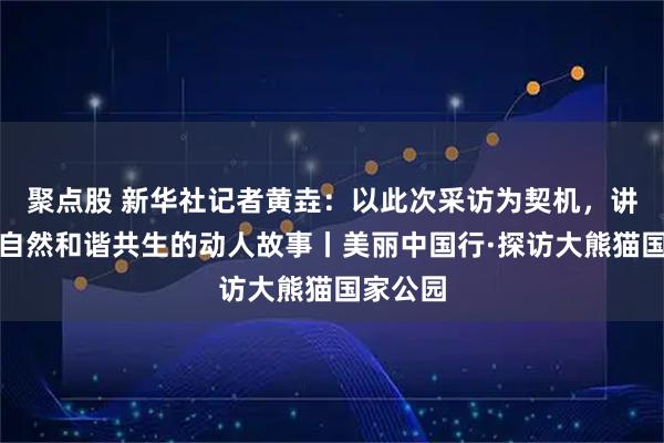 聚点股 新华社记者黄垚：以此次采访为契机，讲述人与自然和谐共生的动人故事丨美丽中国行·探访大熊猫国家公园