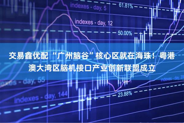 交易鑫优配 “广州脑谷”核心区就在海珠！粤港澳大湾区脑机接口产业创新联盟成立